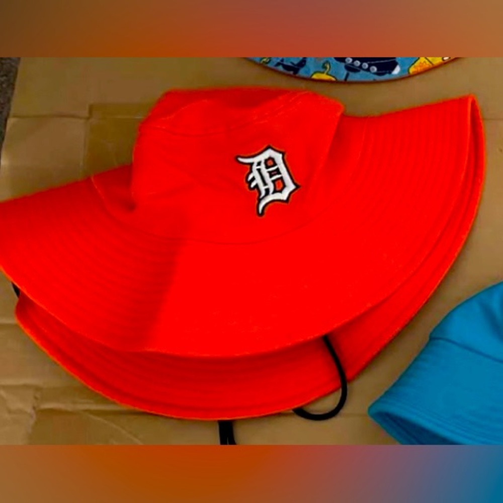 DETROIT TIGERS KIDS SUN HAT Detroit Tigers Bucket Hat Cap